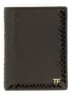 Tom Ford Snake Print Card Holder Wallets And Card Holders In Brown