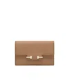 Tom Ford Folding Rectangular Wallet In Brown