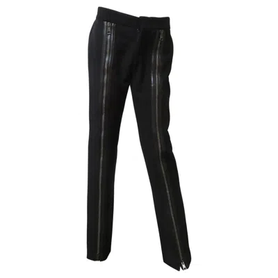Pre-owned Tom Ford For Gucci Pants With Zipper Legs A/w 2001 In Black