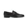 Tom Ford Gigi Twisted-band Leather Loafers In Black