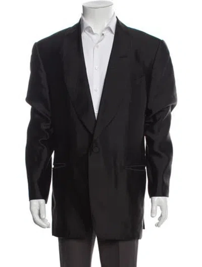 Pre-owned Tom Ford Formal Silk Blazer In Black