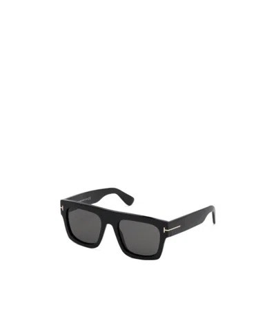 Tom Ford Fausto Square-frame Sunglasses In Black