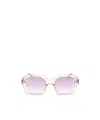 Tom Ford Frame Sunglasses In Purple