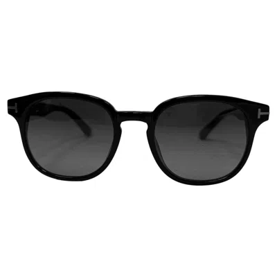 Tom Ford Frank Square-frame Sunglasses In Black Acetate