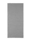 Tom Ford Fringed Houndstooth Scarf In Gray