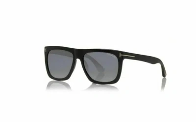 Pre-owned Tom Ford Ft 0513 02d Morgan Black/grey Polarized Sunglasses In Gray