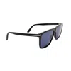 Tom Ford Ft 0832 01v 57mm Mens Pilot Sunglasses In Black
