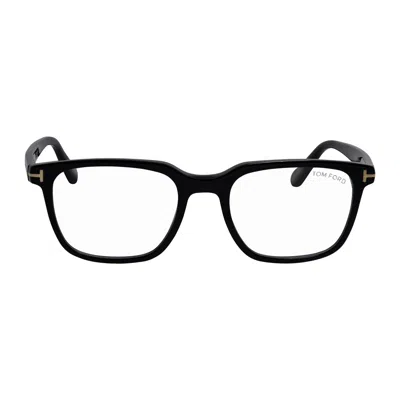 Tom Ford Ft 5818-b 001 51mm Mens Square Eyeglasses 51mm
