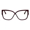 Tom Ford Ft 5828-b 066 60mm Mens Irregular Eyeglasses 60mm