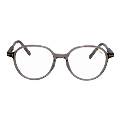 Tom Ford Ft 5910-b 045 52mm Womens Round Eyeglasses 52mm In Transparent