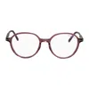 Tom Ford Ft 5910-b 072 52mm Womens Round Eyeglasses 52mm In Pink