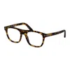 Tom Ford Ft 5939-b 053 52mm Mens Square Eyeglasses 52mm In Brown