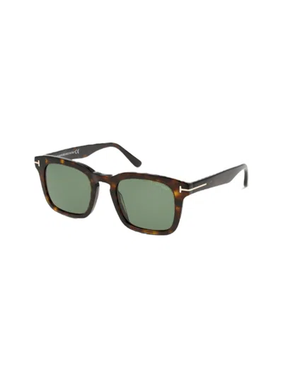 Tom Ford Ft 751 - Dax Sunglasses In Green