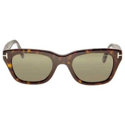 Pre-owned Tom Ford Ft0237 Men's Sunglasses In Green