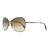 Tom Ford Butterfly-frame Sunglasses In Brown