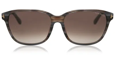 Tom Ford Ft0432 Dana 20f Women's Sunglasses  Size 59 In Brown