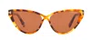 Tom Ford Ft0740 55e Cat Eye Sunglasses In Multi