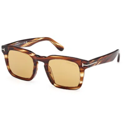 Tom Ford Sunglasses Ft0751 In 5053e - Avana Bionda / Marrone