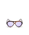 Tom Ford Ft0882 Neughman Aviator-frame Sunglasses In Blue