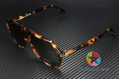 Pre-owned Tom Ford Ft0934 53n Hayes Navigator Blonde Havana Green 59 Mm Men's Sunglasses