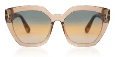 Tom Ford Ft0939 Phoebe 45b Women's Sunglasses Brown Size 56 In Pattern