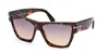 Tom Ford Renee Square-frame Sunglasses In Multi