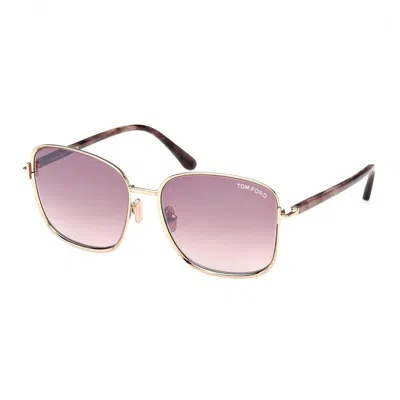 Tom Ford Ft1029 32e Rose Gold/brown
