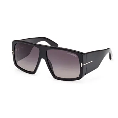 Tom Ford Ft1036 6001b01b In 6001b - Nero Lucido / Fumo Grad