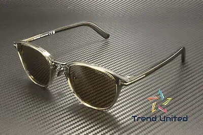 Pre-owned Tom Ford Ft1049 D 20j Plastic Grey Other Roviex 50 Mm Men's Sunglasses