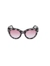 Tom Ford Lucilla Butterfly-frame Sunglasses In Z