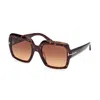 Tom Ford Square-frame Sunglasses In 52f