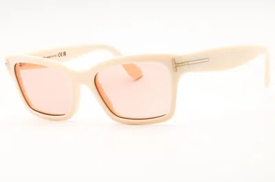 Tom Ford Ft1085 Sunglasses In Ivory