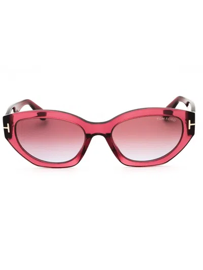 Tom Ford Ft1086 Sunglasses In Pink/pink Gradient