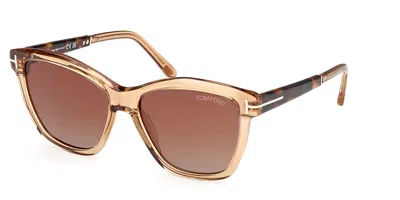 Tom Ford Ft1087 Sunglasses In Brown