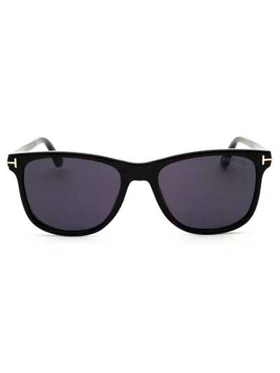 Tom Ford Ft1104 Rectangular Sunglasses For Men In Black