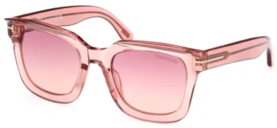 Pre-owned Tom Ford Ft1115-72z-52 Shiny Pink
