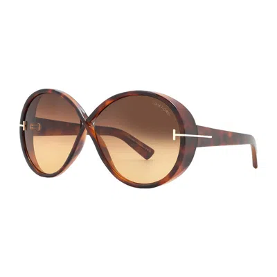 Tom Ford Ft1116 53f Blonde Havana/brown Gradient