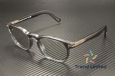 Pre-owned Tom Ford Ft1122 D 20a Acetate Grey Other Smoke 52 Mm Men's Sunglasses In Gray