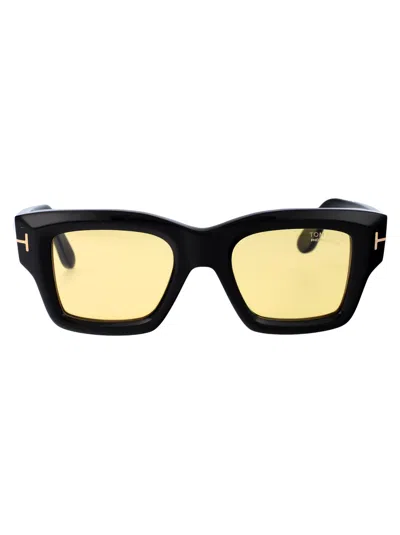 Tom Ford Ft1154/s Sunglasses In 01e Black
