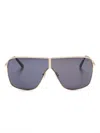 Tom Ford Ft1159 Pilot-frame Sunglasses In Gold