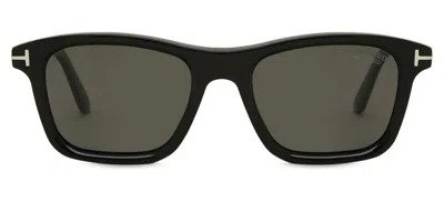 Tom Ford Ft1179 Barron Polarized 01d Men's Sunglasses  Size 54 In Black