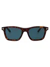 Tom Ford Eckige Sonnenbrille Barron In Blue Havana