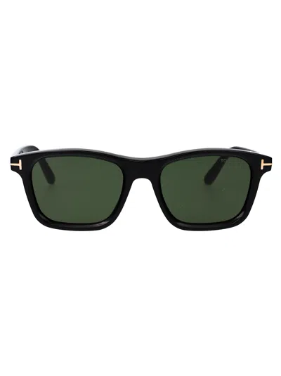 Tom Ford Ft1179/s Sunglasses In Green Black