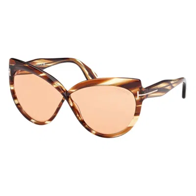 Tom Ford Ft1196 53e Blonde Havana/brown