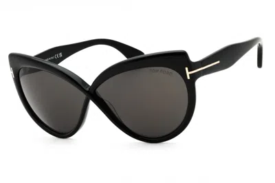 Tom Ford Ft1196 Cat-eye Sunglasses In Black