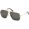 Tom Ford Ft1204 Stavros Sunglasses Gold In Green