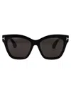 Tom Ford Pilot-frame Sunglasses In 黑色的