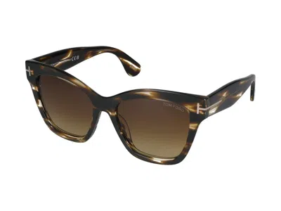 Tom Ford Ft1217 Sunglasses In Tortoiseshell