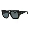 Tom Ford Ft1220 Square Acetate Sunglasses In Multi