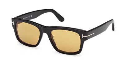Tom Ford Ft1303 Smith-02 01e Occhiali Da Sole Neri Per Uomo In Black